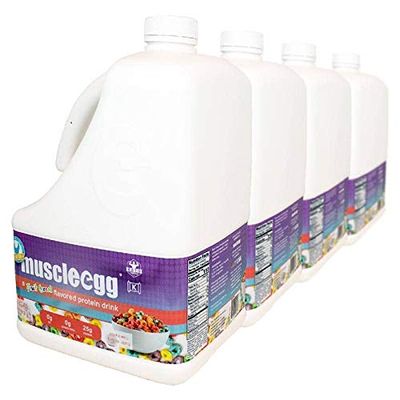 4 Gallons Fruit Cereal MuscleEgg Liquid Egg Whites (Cage-Free)