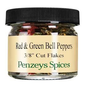 Bell Pepper Red/Green By Penzeys Spices .4 oz 1/4 cup jar (Pack of 1)