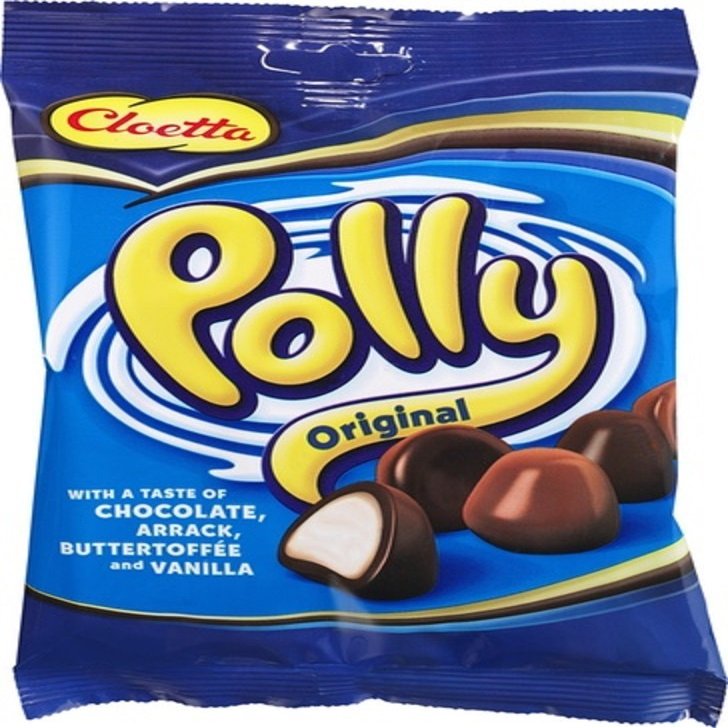 10 Bags x 200g of Cloetta Polly Original - Swedish - Milk Chocolate - Chocolate Dragees - Candies - Sweets