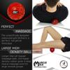 Muscle Max Massage Ball - Therapy Ball for Trigger Point Massage - Deep Tissue Massager for Myofascial Release - Mobility Ball for Exercise & Recovery view 2