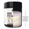 16oz Vanilla Bone Broth Protein Powder From Grass Fed Beef - Non-GMO Ingredients, Gut-Friendly, Low Carb Dairy Free Protein Powder - Natural Collagen Source For Joint Support - Keto Friendly view 4