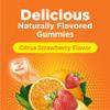 Zicam Daily Immune Support, Gummy Supplement, Zinc, Vitamin C and Vitamin D, Citrus Strawberry Flavor, 70 Count view 4
