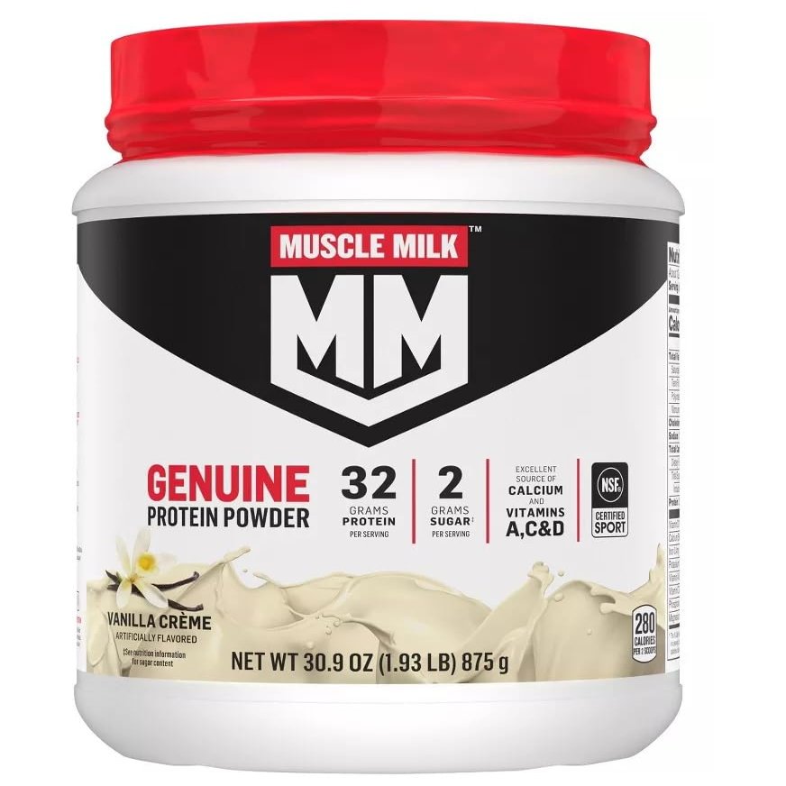 Muscle Milk Lean Muscle Vanilla Creme Protein Powder, 1.93 Pound (Pack of 1)