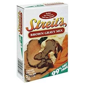 Streit's Brown Gravy Mix Kosher For Passover 4.2 oz. Pack of 3.
