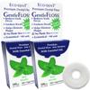 Eco-Dent GentleFloss Dental Floss, Waxed, Mint - Floss with Vegan Plant-Based Wax, Recyclable Cardboard Packaging, 100 Yds Ea (Pack of 2) view 1