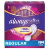 Always Radiant Liners, Unscented, 96 Count,Pack of 4 (Total 384 Count) (Packaging May Vary) view 1