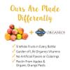 Garden of Life Organics Women 40+ Gummy Vitamins - Berry - Certified Organic, Non-GMO, Vegan, Kosher Complete Multi - Methyl B12, C & D3 - Gluten, Soy & Dairy Free, 120 Real Fruit Gummies view 3