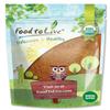 Food to Live Organic Cacao Powder, 8 Ounces Certified, Non-GMO, Kosher, Unsweetened, Sirtfood, Bulk view 1