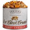 FERIDIES 5 O'clock Crunch Honey Cheddar Gourmet Snack Mix Includes Peanuts Crackers Pretzels Five Oclock Mix - 28 Oz Tin view 1
