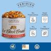 FERIDIES 5 O'clock Crunch Honey Cheddar Gourmet Snack Mix Includes Peanuts Crackers Pretzels Five Oclock Mix - 28 Oz Tin view 3