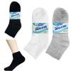12 Pairs Diabetic Ankle Quarter Crew Circulatory Socks Health Women Men Fit 9-11 view 2