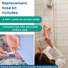 PE Premium Enema Replacement Silicone Enema Hose Tube - Reusable for Coffee & Water Colon Cleanse. 6.75 Foot Long Silicone Hose, 5 Tips Included. Detox for Men and Women view 4