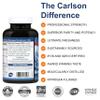 Carlson - Maximum Omega 2000, 2000 mg Omega-3 Fatty Acids Including EPA and DHA, Wild-Caught, Norwegian Fish Oil Supplement, Sustainably Sourced Fish Oil Capsules, Lemon, 90+30 Softgels view 2