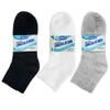 6 Pair Diabetic Ankle Circulatory Socks Health Support Mens Loose Fit Size 9-11 view 2