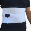 Alpha Medical Stoma Support Ostomy Hernia Belt for Colostomy Bag Abdominal Binder with Stoma Opening. L0625 (Medium Length ; 6" High) view 3