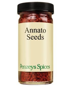 Annatto Seeds By Penzeys Spices 2.8 oz 1/2 cup jar (Pack of 1)