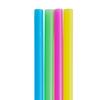 100 Extra Large Plastic Bubble Tea Smoothie Straws, 1/2" Wide X 8 1/2" Long Boba Straws view 2