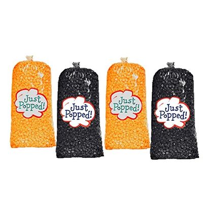 Gourmet Butter Popcorn for Valentines day, Gifts for Parents, Perfect Events Popcorn for Holidays, Weddings, Birthday, Mardi gras, St patricks day & Celebrating Healthy Snacks Colored Popcorn 4-Pack (72 Cups Per Case)