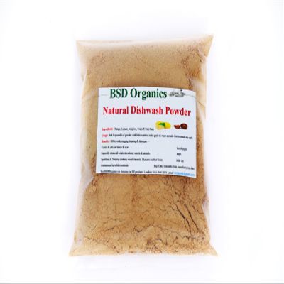 BSD Organics BabyO Natural Dish wash Cleaning Powder for households with Babies - 200g