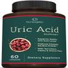 Sunergetic Premium Uric Acid Support Supplement  Uric Acid Cleanse & Kidney Support  Includes Tart Cherry, Chanca Piedra, Celery Extract & Turmeric - 60 Capsules view 1