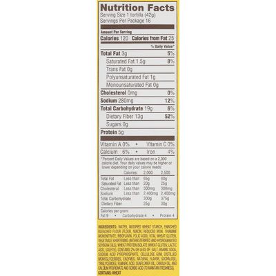 Mission Low Carb Soft Taco Flour Tortilla's 24 oz 2/8 ct 2 Twin Pack CRC Kosher Total of 48 oz 32 Tortillas