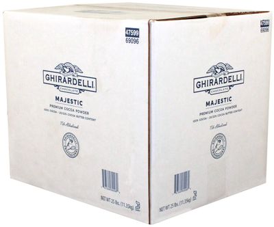 Ghirardelli Chocolate Majestic Premium Cocoa Powder | 25 lb. | Baking & Desserts