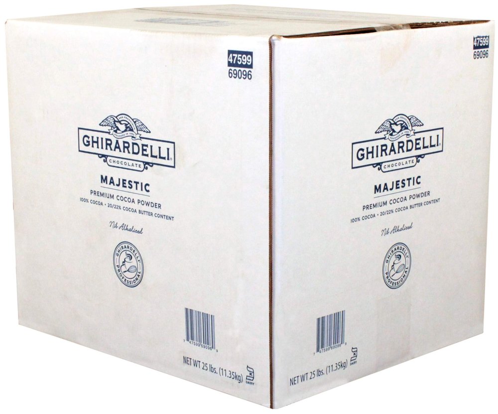 Ghirardelli Chocolate Majestic Premium Cocoa Powder | 25 lb. | Baking & Desserts