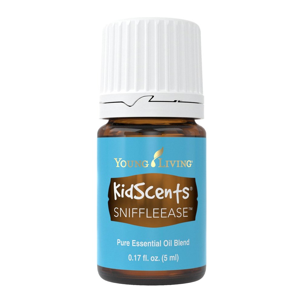 Young Living KidScents SniffleEase 5ml Pre-Diluted Essential Oil for Children Eucalyptus, Myrtle & Pine Blend Gentle Aromatherapy for Soothing Comfort