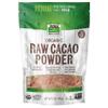 NOW Foods, Organic Raw Cacao Powder, with Polyphenols and Flavonols, Sun-Dried, Intensely Rich Flavor, 12-Ounce (Packaging May Vary) view 1