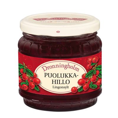 Dronningholm Lingonberry - Original - Finnish - Jam 440 g