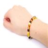 Baltic Amber Bracelet for Adults Made on Elastic Band- Natural Amber from Baltic Region, Genuine Baltic Amber (Multi, 7.5 inch) view 2