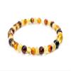 Baltic Amber Bracelet for Adults Made on Elastic Band- Natural Amber from Baltic Region, Genuine Baltic Amber (Multi, 7.5 inch) view 3