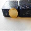 2 Indigo Blue Mini Cube Tower Busters Crystal Orgone (Indigo Blue) view 3