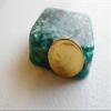 2 Transparent Green Mini Cube Tower Busters Crystal Orgone (2 Transparent Green) view 3