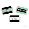 Andaz Press Funny Farewell Retirement Party Decorations, You're Leaving? Zero Fox Given (Graphic), Miniatures Chocolates Labels Stickers, 18-Pack view 1