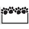 Paw Print White Enclosure Cards - 3-1/2in. x 2-1/4in. (50 Pack) view 1