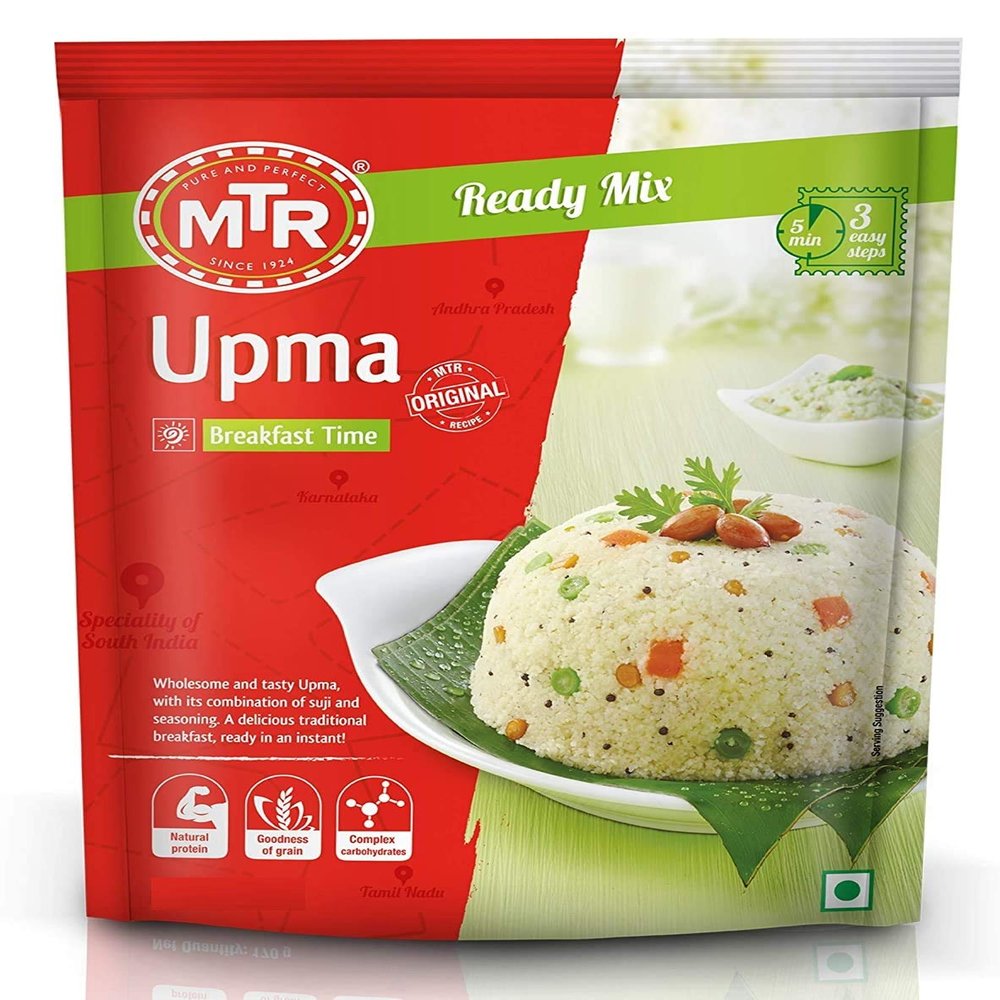MTR Foods Instant Plain Upma Mix, 500g