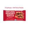 Nature's Bakery Whole Wheat Fig Bars, Strawberry, Real Fruit, Vegan, Non-GMO, Breakfast Bar, 7 boxes with 12 twin packs (84 twin packs) view 3
