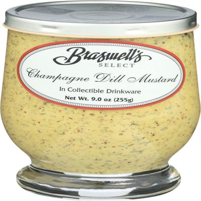 Braswells, Mustard Champagne Dill, 9 Ounce