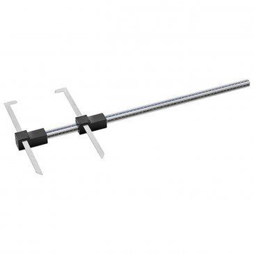 Cescorf Large Sliding Bone with Case - Measure Chest Depth, Shoulder Width, Bicristal and Biacromial Breadth - Aluminum with Case