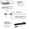 Cescorf Large Sliding Bone with Case - Measure Chest Depth, Shoulder Width, Bicristal and Biacromial Breadth - Aluminum with Case view 3