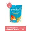 Peeled Snacks Organic Dried Fruit, Paradise Blend with Dried Mango, Pineapple and Banana, 2.8 oz.  Healthy, Vegan Snacks for On-the-Go, Lunch and More view 2