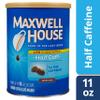 Maxwell House Half Caff Medium Roast Ground Coffee (11 oz Canister) view 2