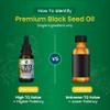 Amazing Herbs Premium Black Seed Oil - Gluten Free, Non GMO, Cold Pressed Nigella Sativa Aids in Digestive Health, Immune Support, Brain Function - 1 Fl Oz (Pack of 3) view 4