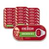 King Oscar Anchovies Fillets in Olive Oil, 2 Ounce Cans (Pack of 18), Wild Caught Canned Anchovies view 1