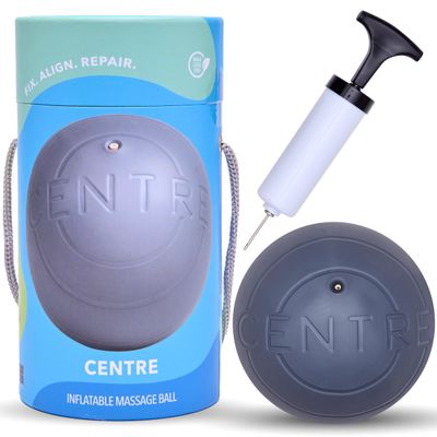 RAD Centre Soft Yoga Deep Tissue Massage Ball Myofascial Release Ball for Abdominal, Psoas, Neck & Stomach Massage Trigger Point & Mobility Therapy