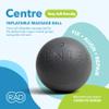RAD Centre  Soft Yoga Deep Tissue Massage Ball  Myofascial Release Ball for Abdominal, Psoas, Neck & Stomach Massage  Trigger Point & Mobility Therapy view 3