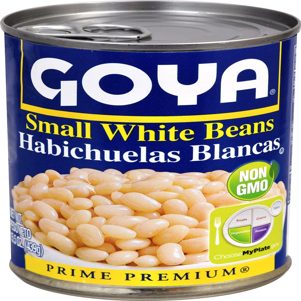 Goya Foods Small White Beans, 15.5 Ounce