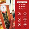 Aufschnitt Grass Fed Beef Jerky Sticks - Low Sodium, Certified Kosher - Made in USA - Keto Friendly - 10 Pack, Variety view 4