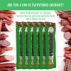 Aufschnitt Grass Fed Beef Jerky Sticks - Low Sodium, Certified Kosher - Made in USA - Keto Friendly - 6 Pack, Italian view 2
